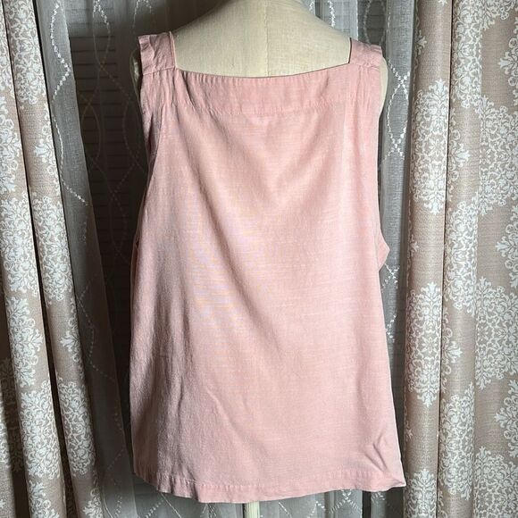 LC Lauren Conrad Pink Stap Top - Picture 3 of 10